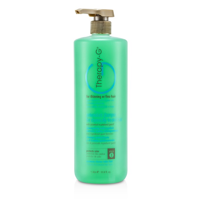 Therapy-g Antioxidant shampoo Step 1 ( oheneville tai ohuille hiuksille / kemiallisesti käsitellyille hiuksille ) 1000ml/33.8ozProduct Thumbnail