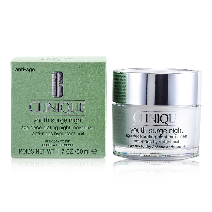 Clinique Youth Surge Night Age Decelerating Night Moisturizer - Very Dry To Dry 50ml/1.7ozProduct Thumbnail