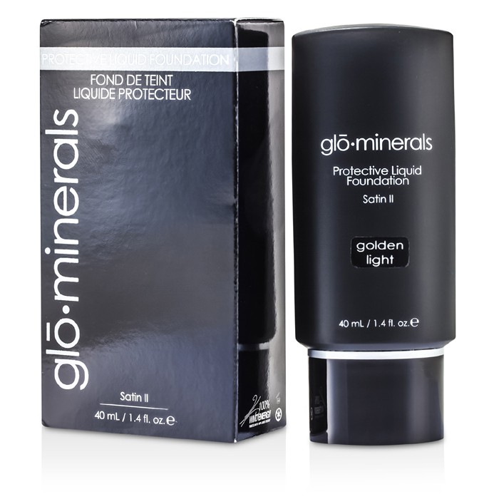 GloMinerals GloProtective Jemný tekutý mejkap bez oleja pre matný vzhľad – Golden Light 40ml/1.4ozProduct Thumbnail