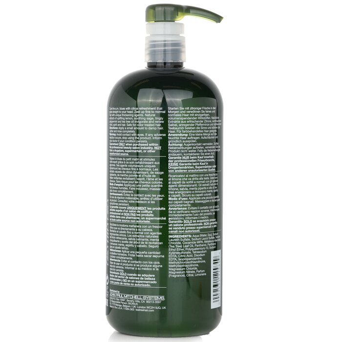 Paul Mitchell شامبو مكثف بالميرمية وشجر الليمون (معزز ومنشط للجسم) 1000ml/33.8ozProduct Thumbnail