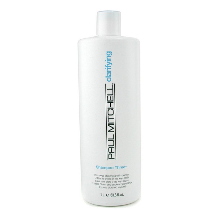 Paul Mitchell Głęboko oczyszczający szampon do włosów Shampoo Three (Removes Chlorine and Impurities) 1000ml/33.8ozProduct Thumbnail
