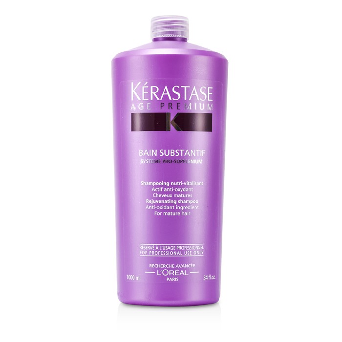 Kerastase Age Premium Bain Substantif Rejuvenating Shampoo (For Mature Hair) 1000ml/34ozProduct Thumbnail