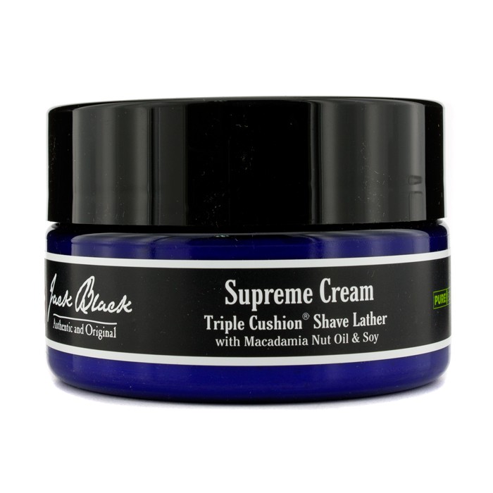 Jack Black Supreme Cream Triple Cushion Shave Lather - Espuma Afeitado 226g/8ozProduct Thumbnail