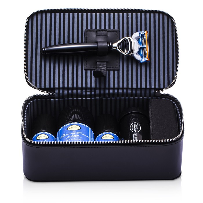 The Art Of Shaving Travel Kit (Lavender): Razor+ Shaving Brush+ Pre-Shave Oil 30ml+ Shaving Cream 45ml+ A/S Balm 30ml+ Case 5pcs+1caseProduct Thumbnail
