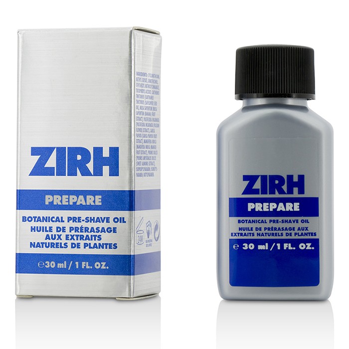 Zirh International Prepare - Pre-Shave Oil WIth Botanicals (For All Skin Types) 30ml/1ozProduct Thumbnail