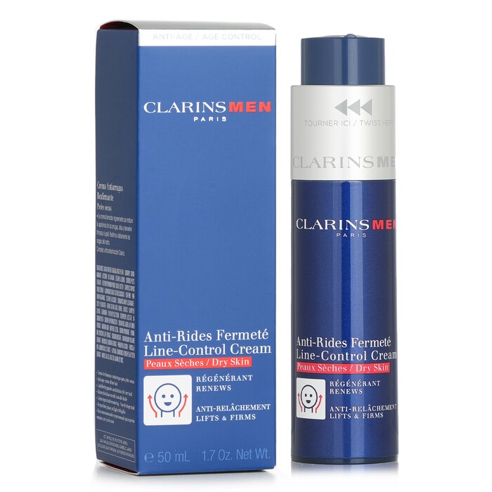 Clarins Men Line-Control Cream (Dry Skin)  50ml/1.7ozProduct Thumbnail