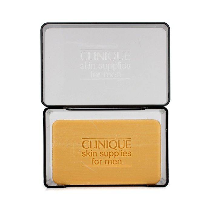 Clinique Skin Supplies For Men: สบู่ให้พลังเข้มข้นสำหรับผิวหน้าพร้อมจานรอง - สำหรับผิวธรรมดาถึงผิวมัน 150g/5.2ozProduct Thumbnail