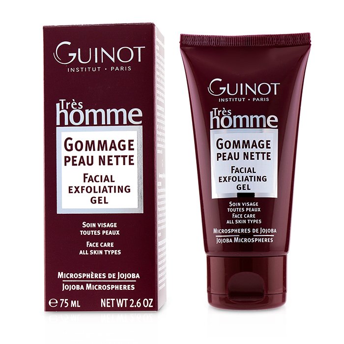 Guinot Żel do mycia twarzy z peelingem dla mężczyzn Tres Homme Facial Exfoliating Gel 75ml/2.5ozProduct Thumbnail