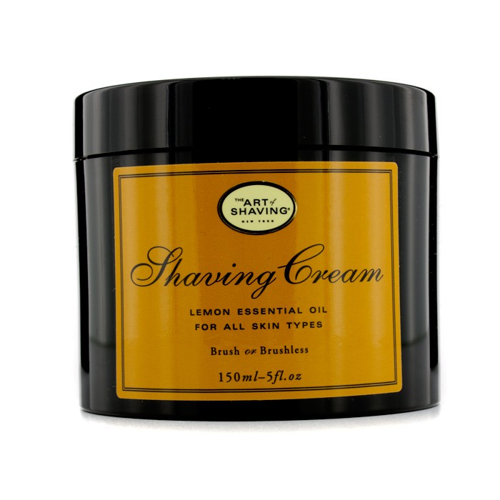 The Art Of Shaving Cytrynowy krem do golenia do każdego rodzaju skóry Shaving Cream - Lemon Essential Oil For All Skin Types 150g/5.3ozProduct Thumbnail