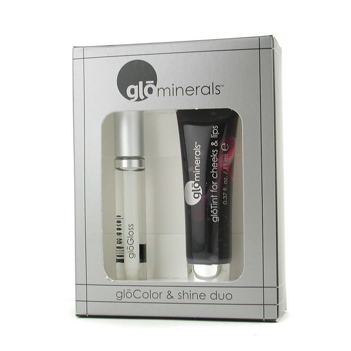 GloMinerals GloColor & Shine Duo: 1x GloTint for Cheeks & Lips, 1x GloGloss 2pcsProduct Thumbnail