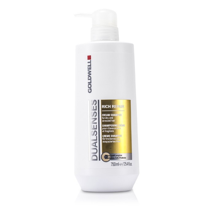 Goldwell Dual Senses Rich Repair Shampoo (For Dry, Damaged or Stressed Hair) 750ml/25ozProduct Thumbnail
