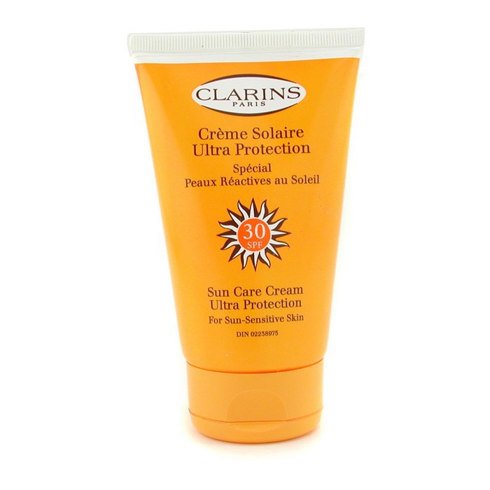 Clarins Sun Care Cream High Protection SPF30 - For Sun-Sensitive Skin (Unboxed) 125ml/4.4ozProduct Thumbnail