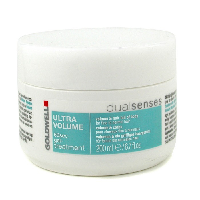 Goldwell Dual Senses Ultra Volume 60 Sec Gel-Treatment (For Fine to Normal Hair) 200ml/6.7ozProduct Thumbnail
