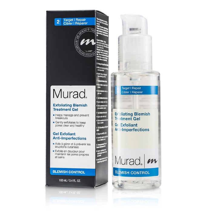 Murad Exfoliating Blemish Treatment Gel - Perawatan Spot Gelap Muka 100ml/3.4ozProduct Thumbnail