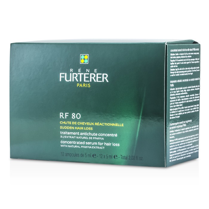 Rene Furterer RF 80 Konsentrat Saç Tökülməsi Müalicəsi (Qadınlar Üçün Formula) 12x5ml/0.16ozProduct Thumbnail