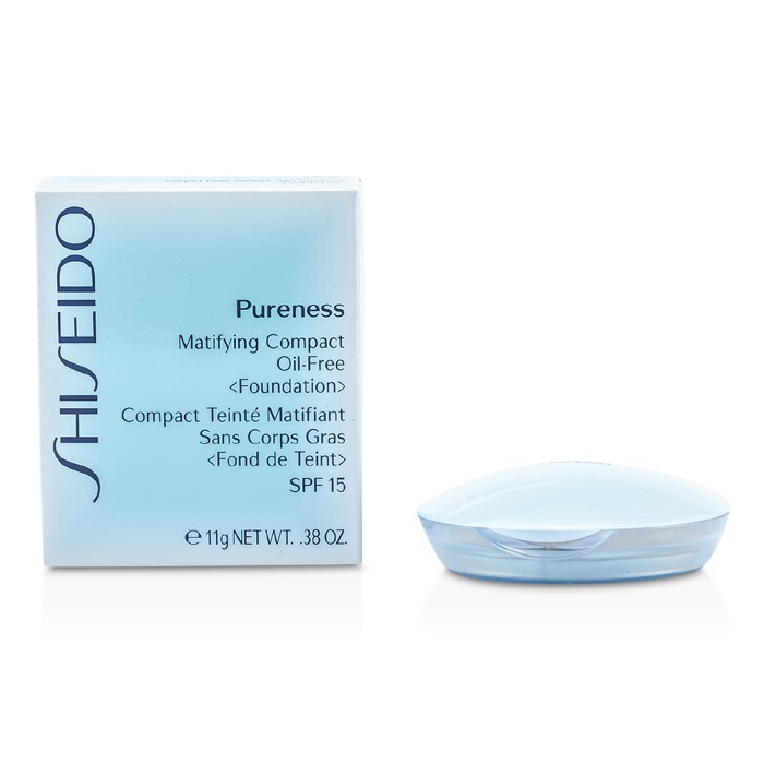 Shiseido Pureness Matifying Compact Oil Free Base Maquillaje SPF15 ( Estuche + Recambio ) 11g/0.38ozProduct Thumbnail