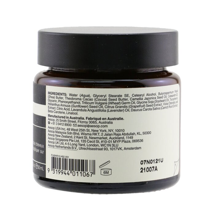 Aesop Violet Leaf Hair Balm (For Unruly, Coarse or Dry Hair) 60ml/2.02ozProduct Thumbnail