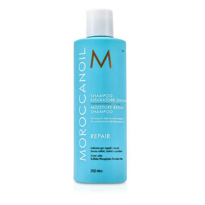 Moroccanoil Regenerująco-nawilżający szampon do włosów poddawanych zabiegom chemicznym Moisture Repair Shampoo (For Chemically Damaged Hair) 250ml/8.5ozProduct Thumbnail