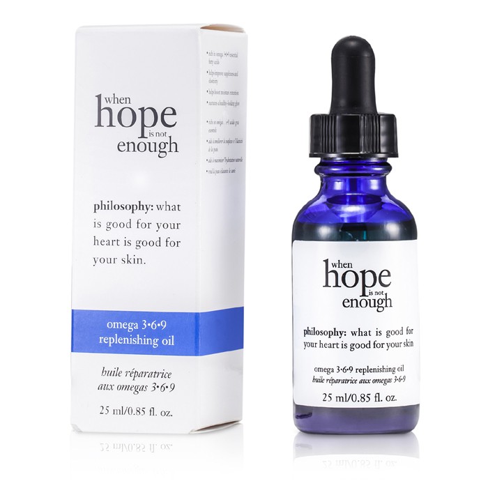 Philosophy When Hope is Not Enough Omega 3.6.9 Aceite Rellenador 25ml/0.85ozProduct Thumbnail