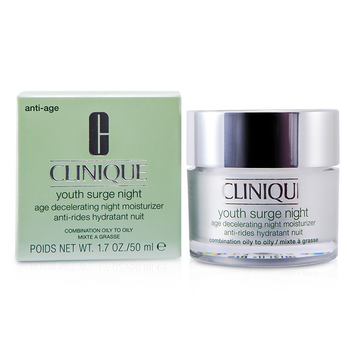 Clinique Hidratante Youth Surge Night Age Decelerating Night - Combination Oily To Oily 50ml/1.7ozProduct Thumbnail