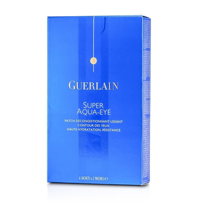 Guerlain Compressa Super Aqua Eye Anti Puffiness Suavizanteing Eye Patch 6x2patchesProduct Thumbnail