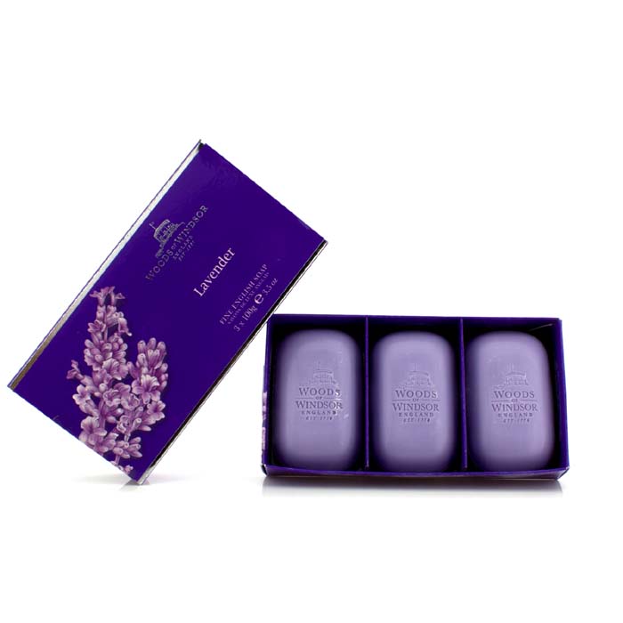 Woods Of Windsor Lavender Fine English صابون 3x100g/3.5ozProduct Thumbnail