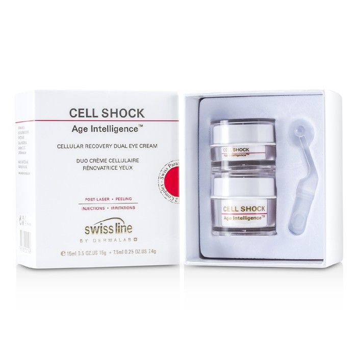 Swissline Cell Shock Age Intelligence Cellular Recovery Dual Eye Cream 2pcsProduct Thumbnail