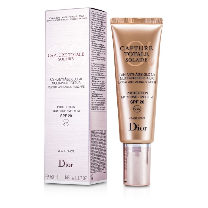 Christian Dior opaľovací krém na tvár zabraňujúci starnutiu pokožky SPF20 UVA 50ml/1.7ozProduct Thumbnail