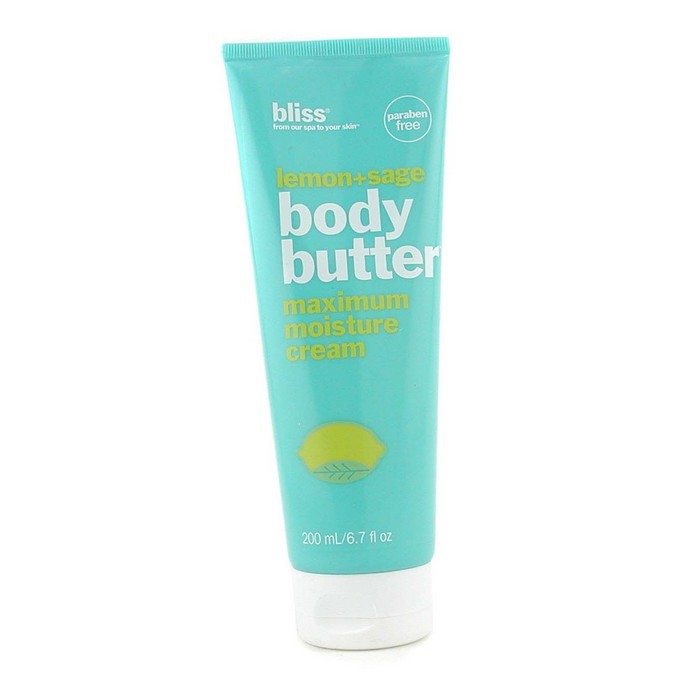 Bliss חמאה לגוף Body Butter לימון ומרווה 200ml/6.7ozProduct Thumbnail