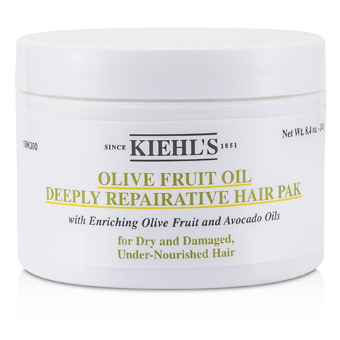 Kiehl's Olive Fruit Oil Deeply Repairative Hair Pak (For Dry and Damaged, Under-Nourished Hair) 250ml/8ozProduct Thumbnail