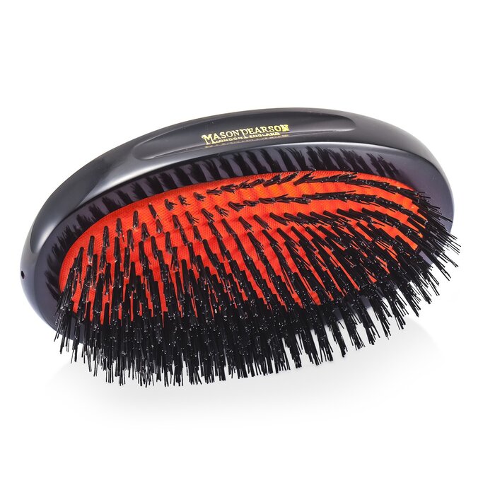 Mason Pearson 皮爾森 豬鬃毛 - 敏感膚質中型軍式風格梳(深紅寶石色) Boar Bristle - Sensitive Military Pure Bristle Medium Size Hair Brush (Dark Ruby) 1件Product Thumbnail