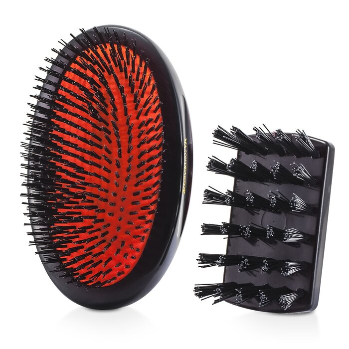 Mason Pearson Szczotka do włosów z włosia dzika Boar Bristle - Small Extra Military Pure Bristle Medium Size Hair Brush (Dark Ruby) 1 sztukaProduct Thumbnail