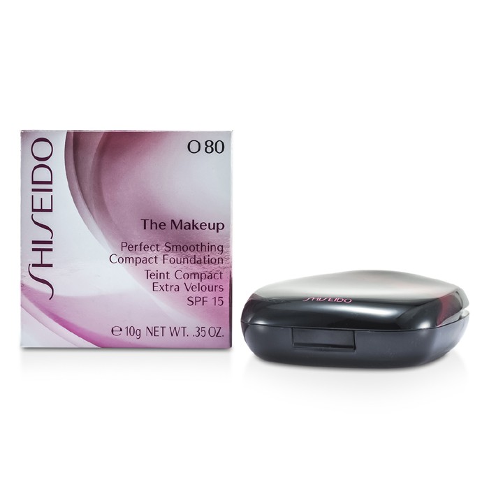 Shiseido The Makeup Перфектен Изглаждащ Компактен Фон дьо Тен със SPF 15 ( Кутийка + Пълнител ) 10g/0.35ozProduct Thumbnail
