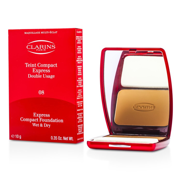 Clarins Podkład w kompakcie Express Compact Foundation Wet/ Dry 10g/0.35ozProduct Thumbnail