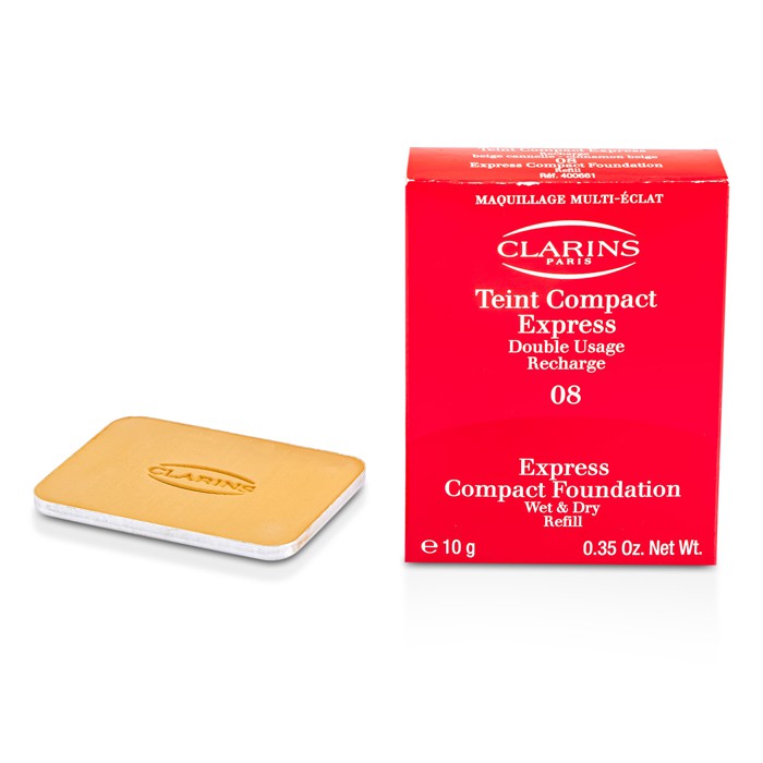 Clarins Express Compact Foundation أساس مضغوط رطب/جاف (قابلة للتعبئة) 10g/0.35ozProduct Thumbnail
