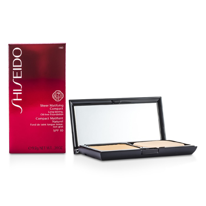 Shiseido Sheer Matifying Kompak Oil Free ( Tanpa Minyak ) SPF10 9.8g/0.34ozProduct Thumbnail