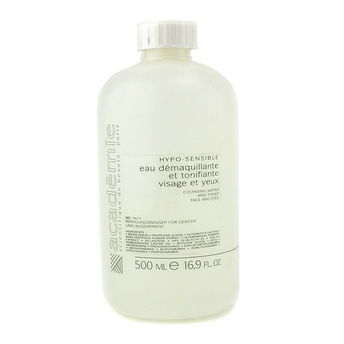 Academie Hypo-Sensible Cleaning Water & Toner For Face & Eyes (Salon Size) 500ml/16.9ozProduct Thumbnail