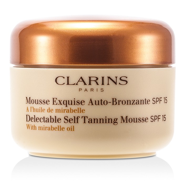Clarins Delectable Self Tanning Mousse with Mirabelle Oil Мус със SPF 15 125ml/4.2ozProduct Thumbnail