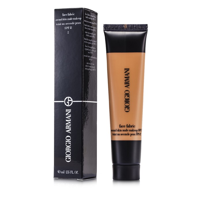 Giorgio Armani Makeup z zaščito proti soncu Face Fabric Second Skin Nude Makeup SPF 12 40ml/1.35ozProduct Thumbnail
