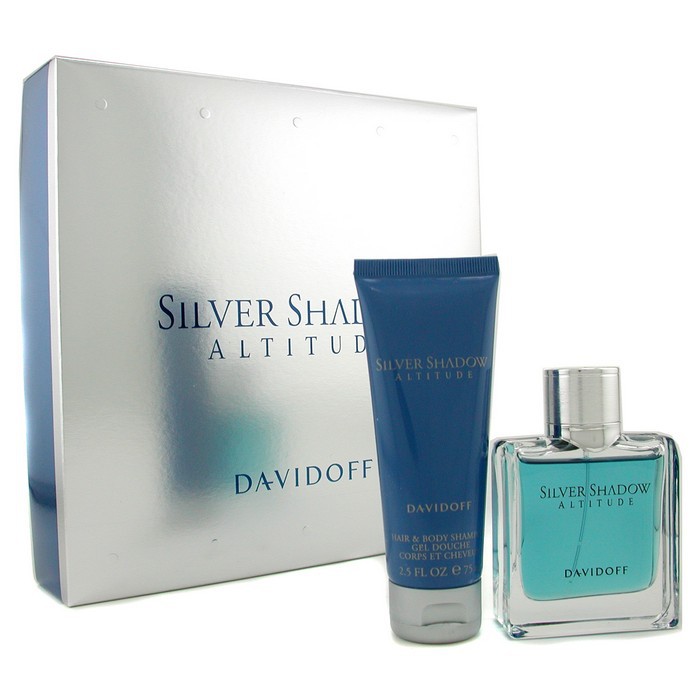 Davidoff Silver Shadow Altitude Coffret: Eau De Toilette Spray 50ml/1.7oz + Hair & Body Shampoo75ml/2.5oz 2pcsProduct Thumbnail