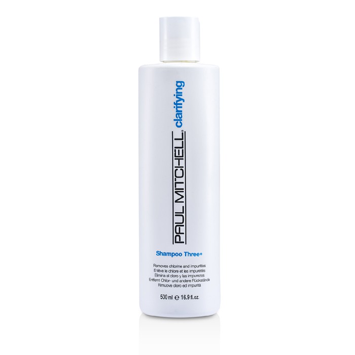 Paul Mitchell Głęboko oczyszczający szampon do włosów Shampoo Three (Removes Chlorine and Impurities) 500ml/16.9ozProduct Thumbnail