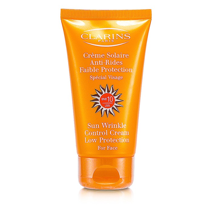 Clarins Protetor solar facial anti-rugas Sun Wrinkle Control Cream baixa proteção(fora da caixa ) 75ml/2.7ozProduct Thumbnail