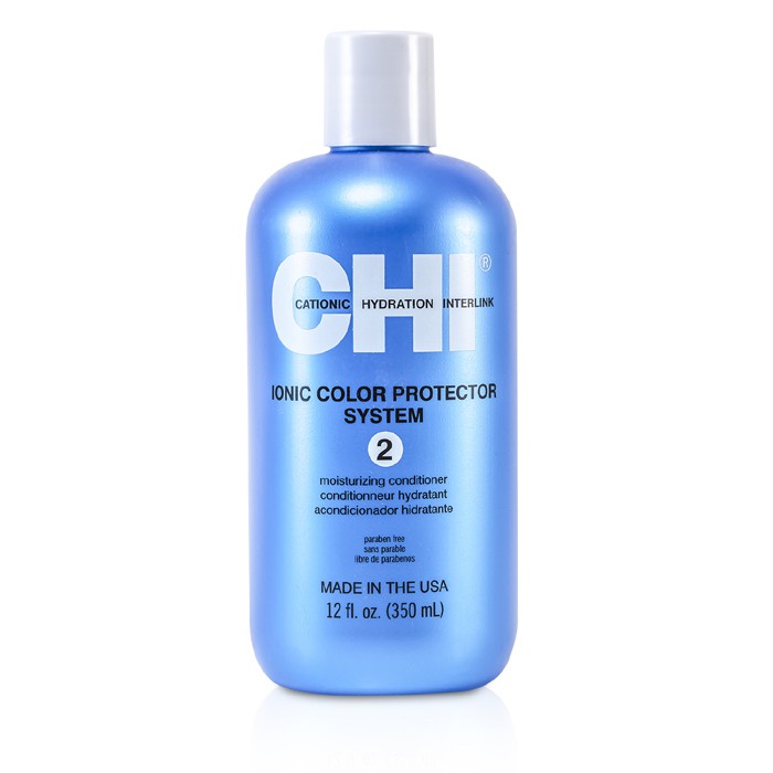 CHI Ochranný hydratační kondicionér pro barvené vlasy Ionic Colour Protector System 2 Moisturizing Conditioner 350ml/12ozProduct Thumbnail