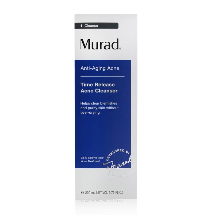 Murad Oczyszczający żel do mycia twarzy do skóry z trądzikiem Time Release Acne Cleanser 200ml/6.75ozProduct Thumbnail
