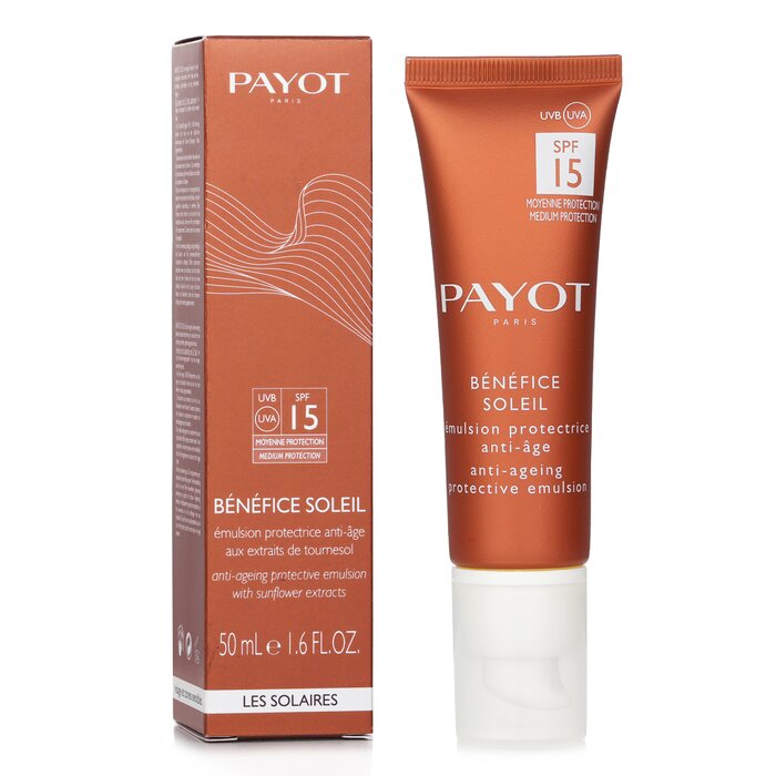 Payot Benefice Soleil مستحلب الوقاية المقاوم لعلامات الشيخوخة (SPF15) 50ml/1.6ozProduct Thumbnail