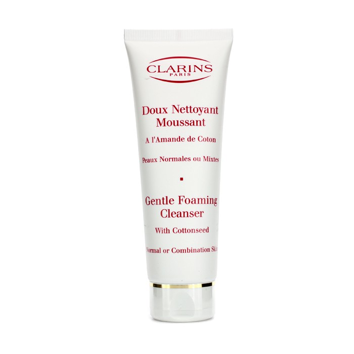 Clarins Gentle Foaming Cleanser with Cottonseed - Normal or Combination Skin (Unboxed) 125ml/4.4ozProduct Thumbnail