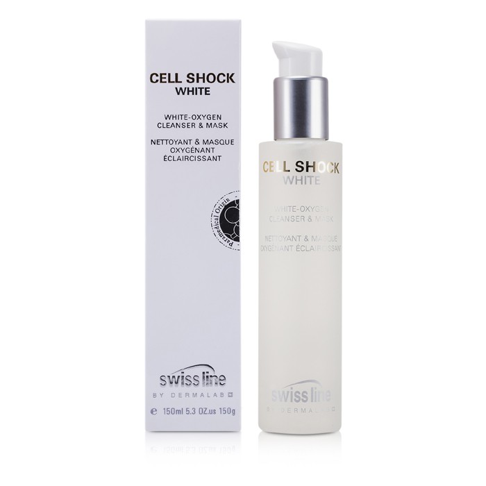 Swissline Cell Shock White White-Oxygen Cleanser & Mask 150ml/5.3ozProduct Thumbnail