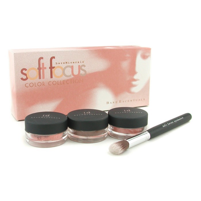 BareMinerals BareMinerals Soft Focus Color Collection: Face Color + 2x Eye & Cheek Color + Brush Picture ColorProduct Thumbnail