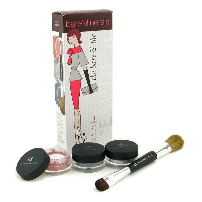 BareMinerals BareMinerals The Bare & The Beautiful 4 Piece Captivating Colección: Color Rostro + 2x Color Ojos + Brocha 4pcsProduct Thumbnail