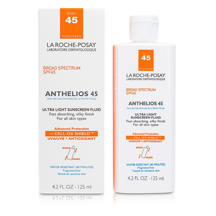 La Roche Posay Ochranný tělový fluid proti slunci Anthelios 45 Ultra Light Sunscreen Fluid For Body 125ml/4.2ozProduct Thumbnail